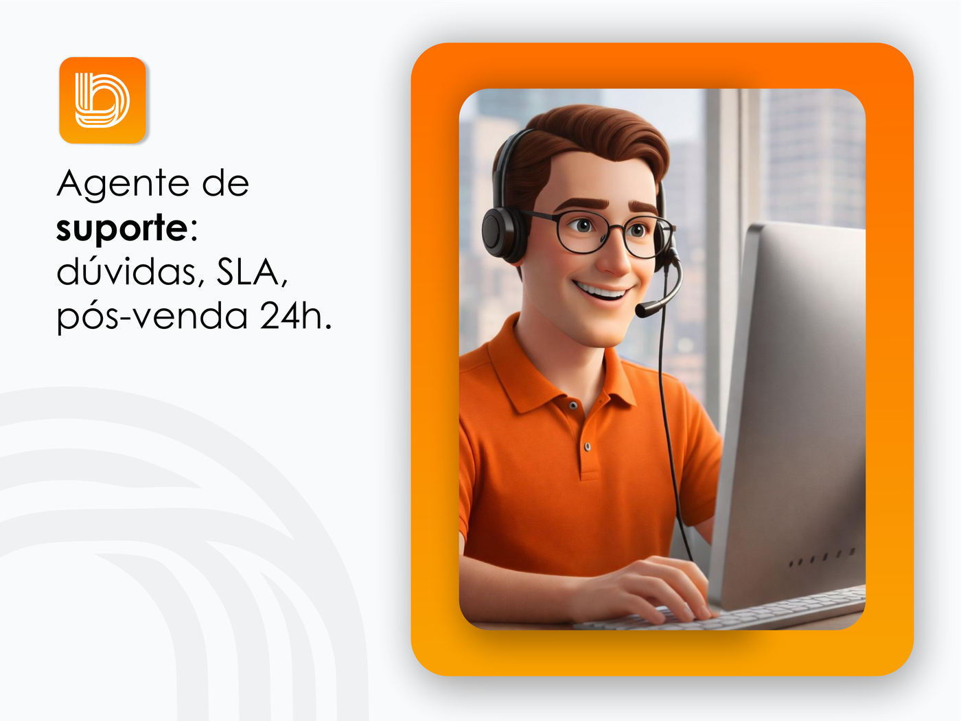 Agente IA Suporte — triagem, diagnóstico e pós-venda 24h